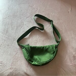 Uniqlo Vibrant Green Crossbody Bag